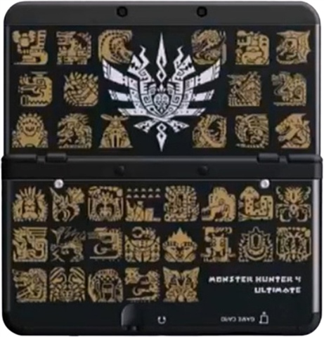 New nintendo 3ds cover plates outlet MONSTER HUNTER 4 ULTIMATE